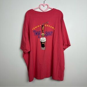 Tommy Bahama Red Twist & Stout Men's Graphic Tee Size 2XL
